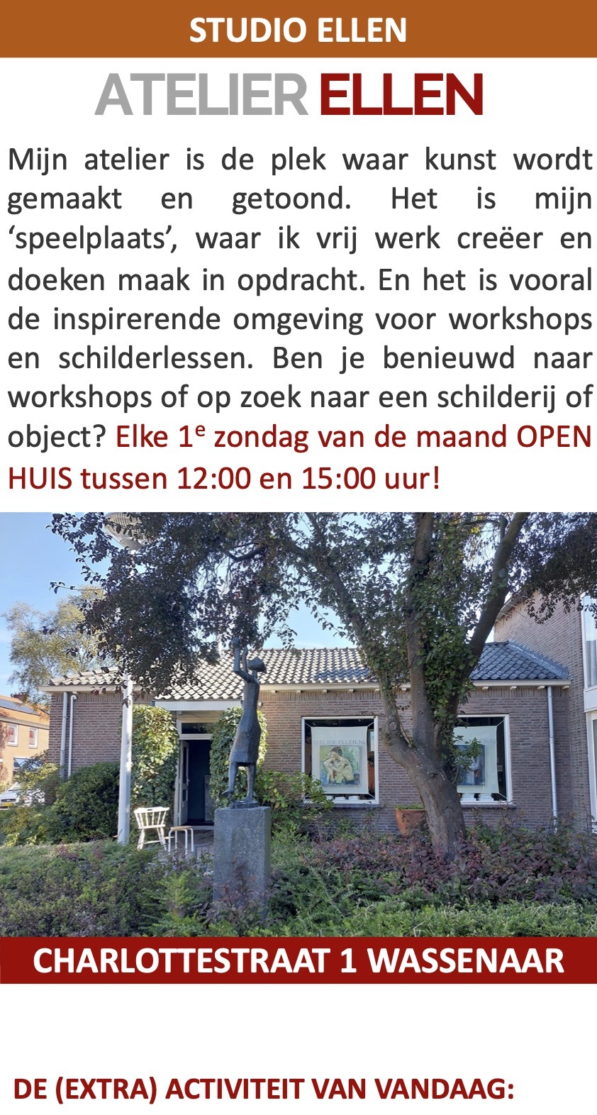 Atelier Ellen Charlottestraat 1 Wassenaar