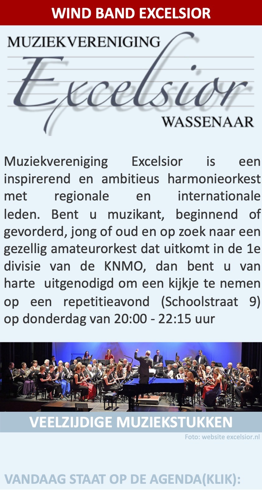Havenconcert Exelsior Warenar