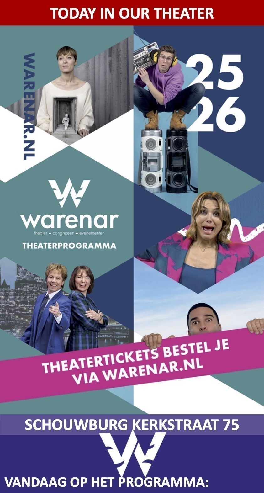 Warenar Schouwburg Theater Wassenaar Kerkstraat 75