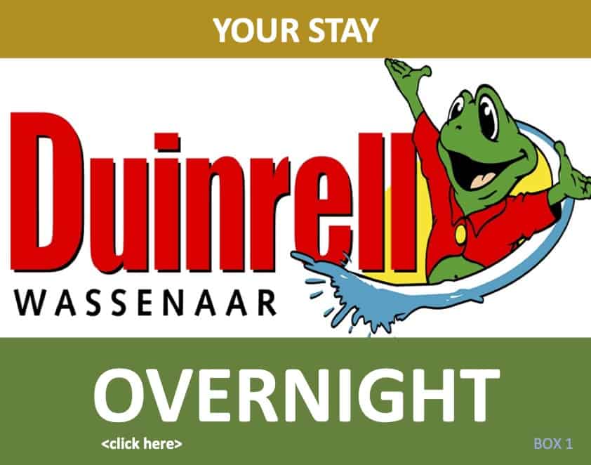 Duinrell Atractiepark Wassenaar Overnachten box1