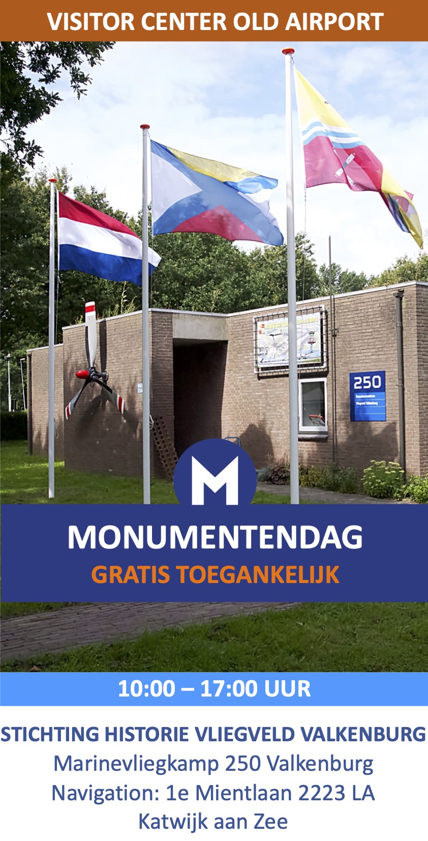 Bezoekerscentrum Vliegveld Valkenburg zaterdag Open Monumentendag