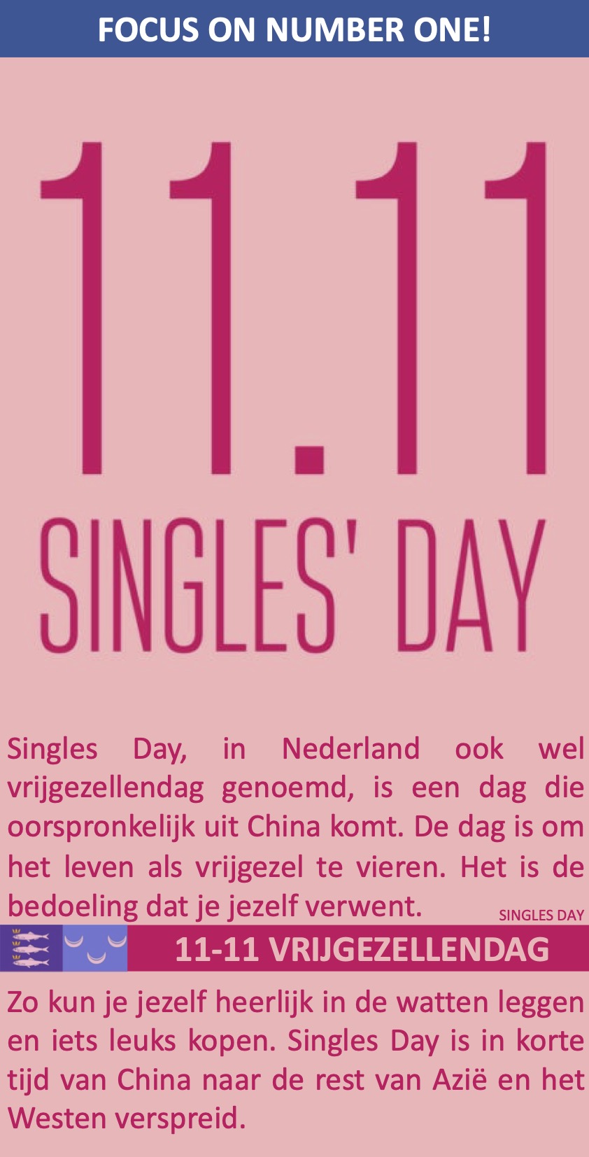 Singles Day 11-11 11 november Sale Wassenaar