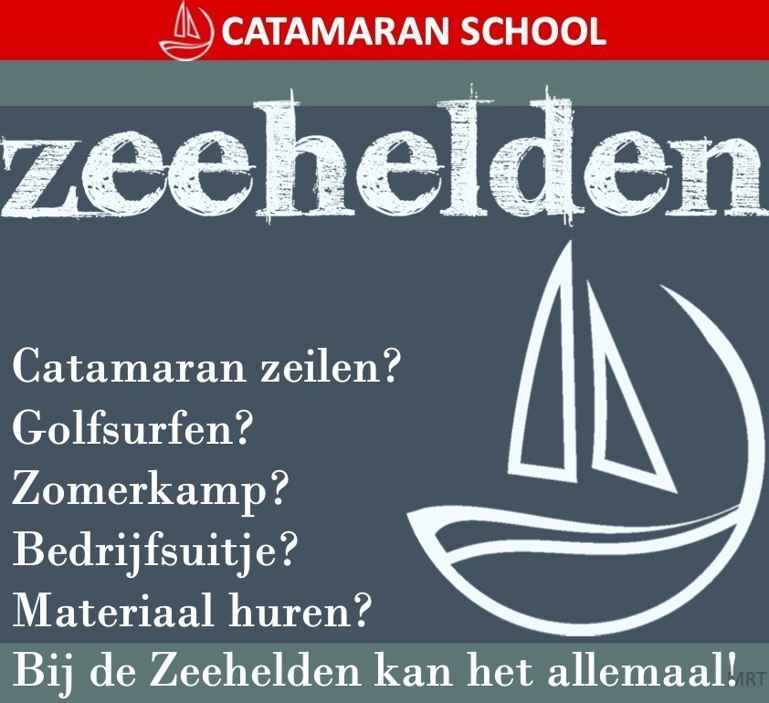 Zeehelden Catamaranschool Wassenaar maart