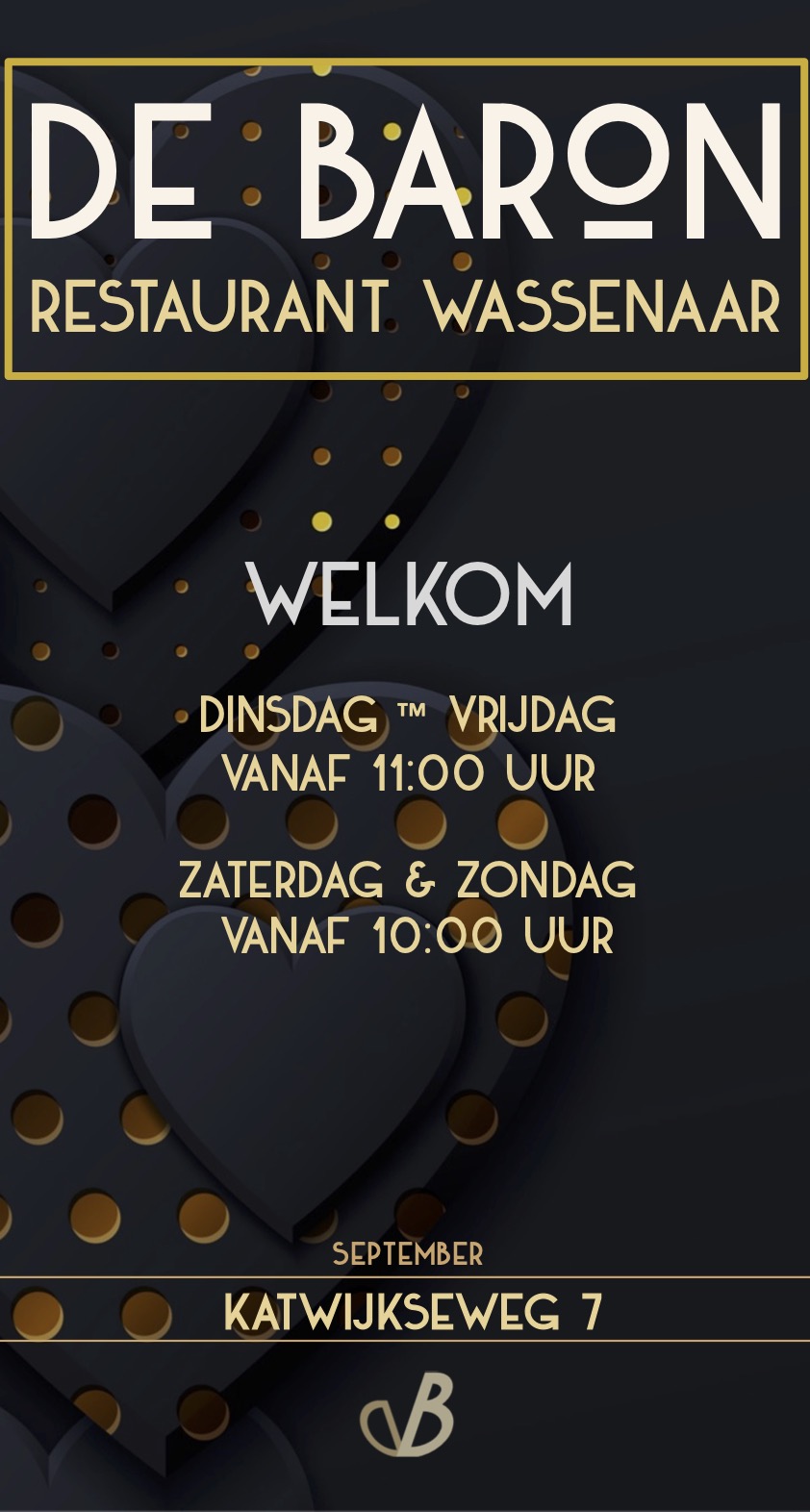 De Baron Familie Restaurant Wassenaar Katwijk ontbijt september