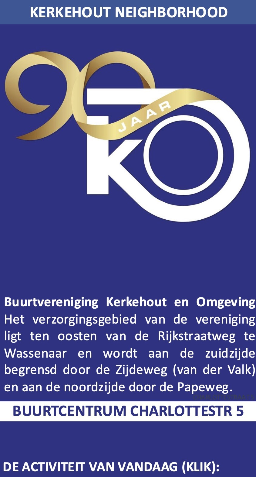 Kerkehout Wassenaar Buurtvereniging Kerkehout en omgeving