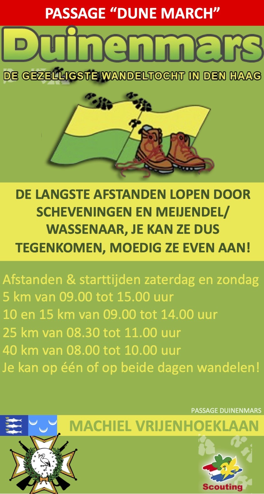 DuinenMars Kijkduin Scheveningen Meijendel Wassenaar