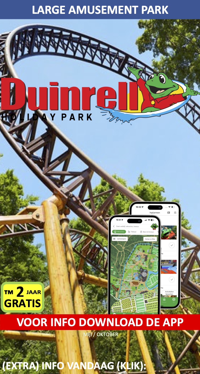 Duinrell Attractiepark Wassenaar juli