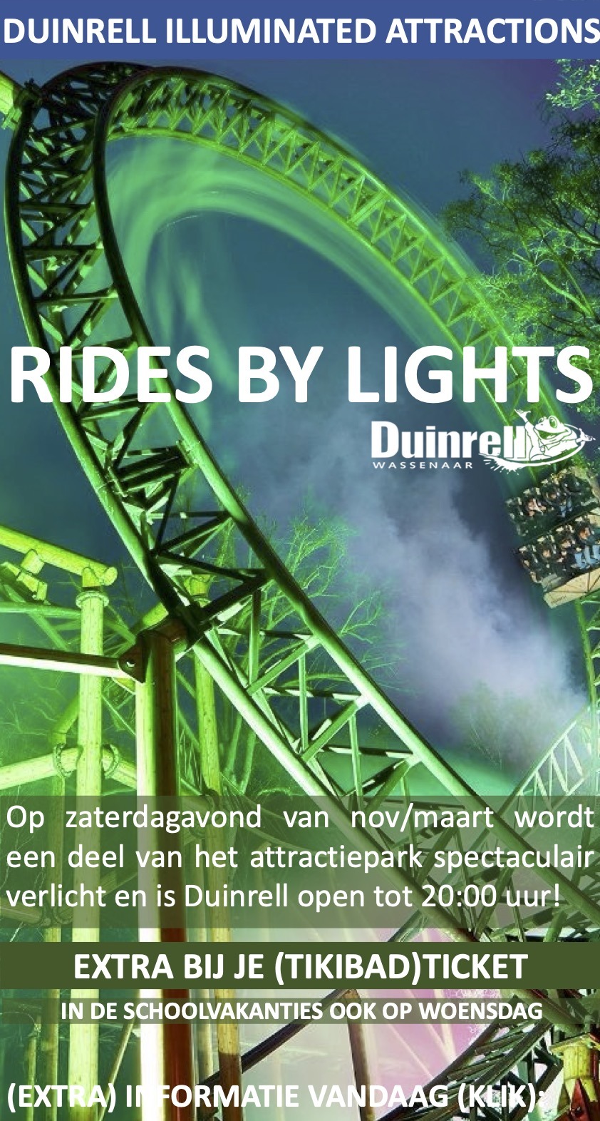 Duinrell in the Dark Atractiepark Wassenaar