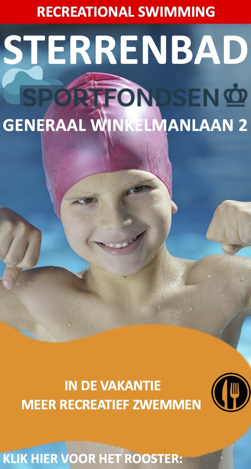 Extra Vrij Zwemmen in de vakantie Sterrenbad