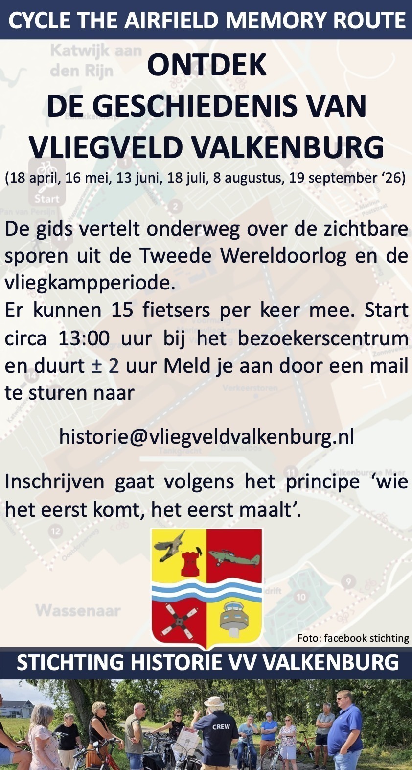 Fiets mee Vliegveld Valkenburg