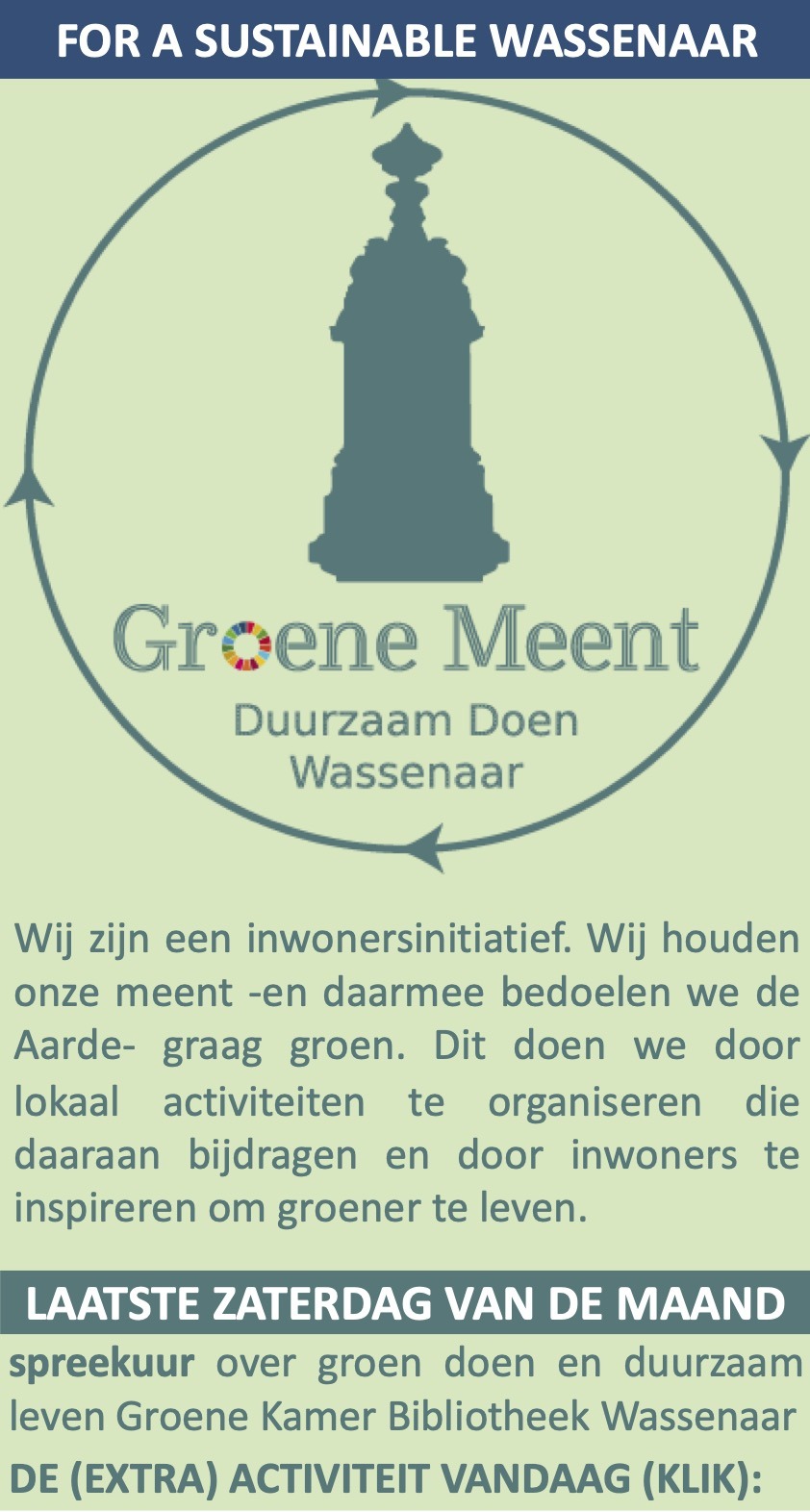 Groene Meent Groene Kamer bibliotheek Wassenaar