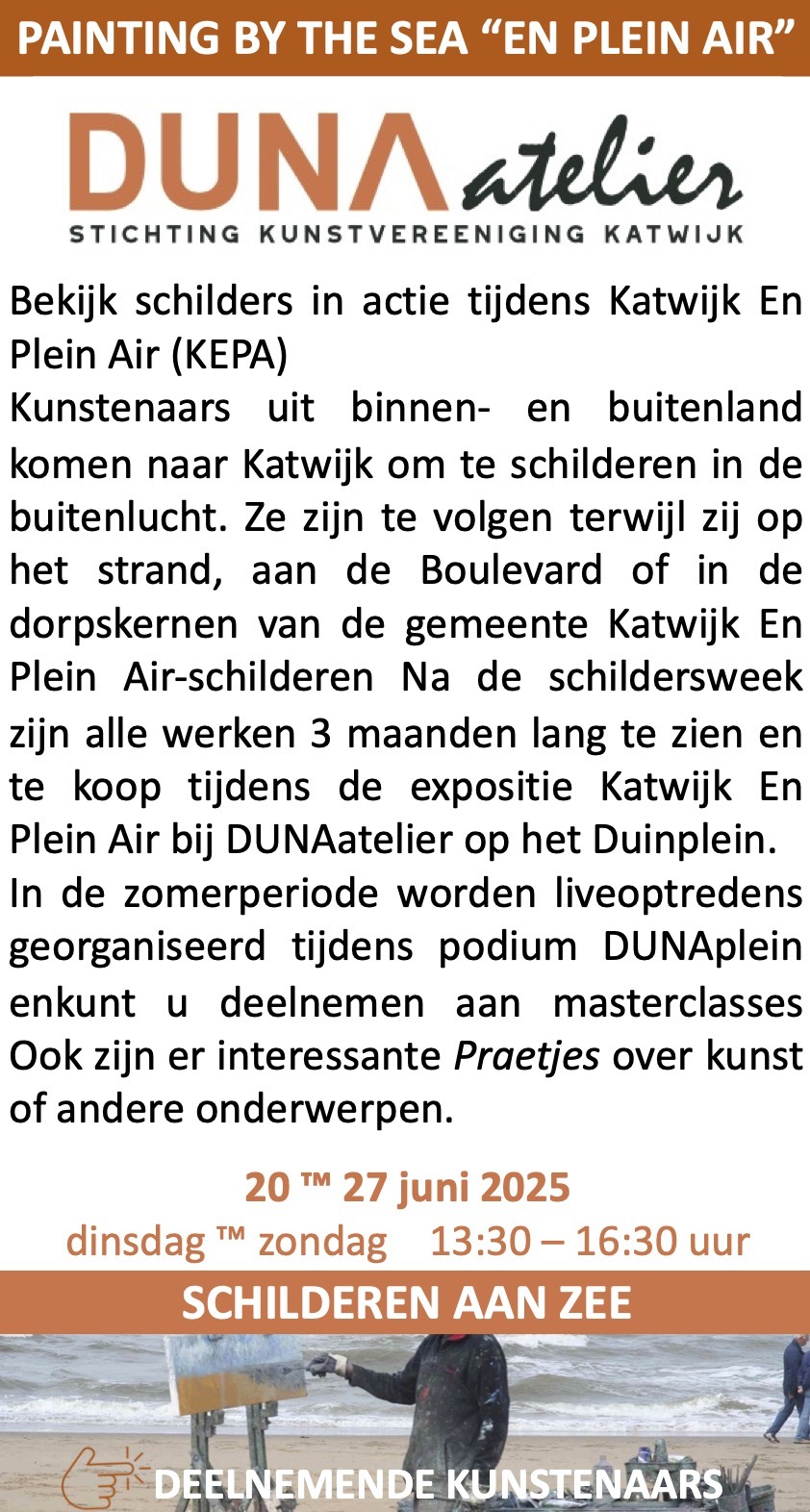 Katwijk En Plein Air 29 juni ™ 6 juli 2024