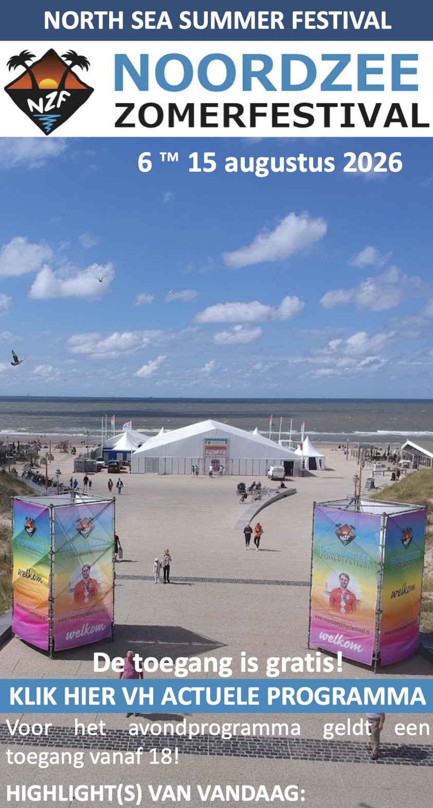 Noordzee ZomerFestival Katwijk
