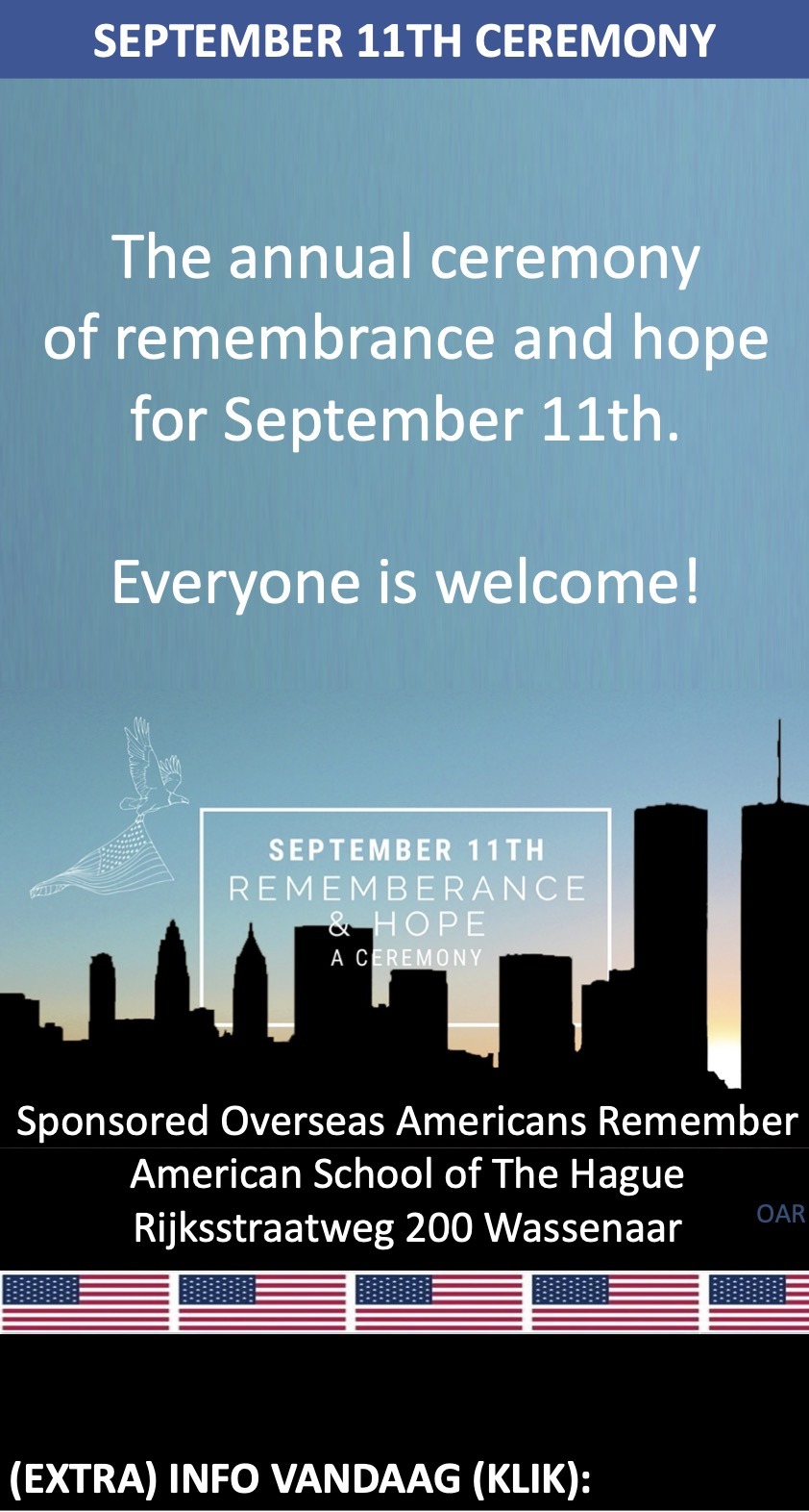 Rememberance & Hope Ceremony 911