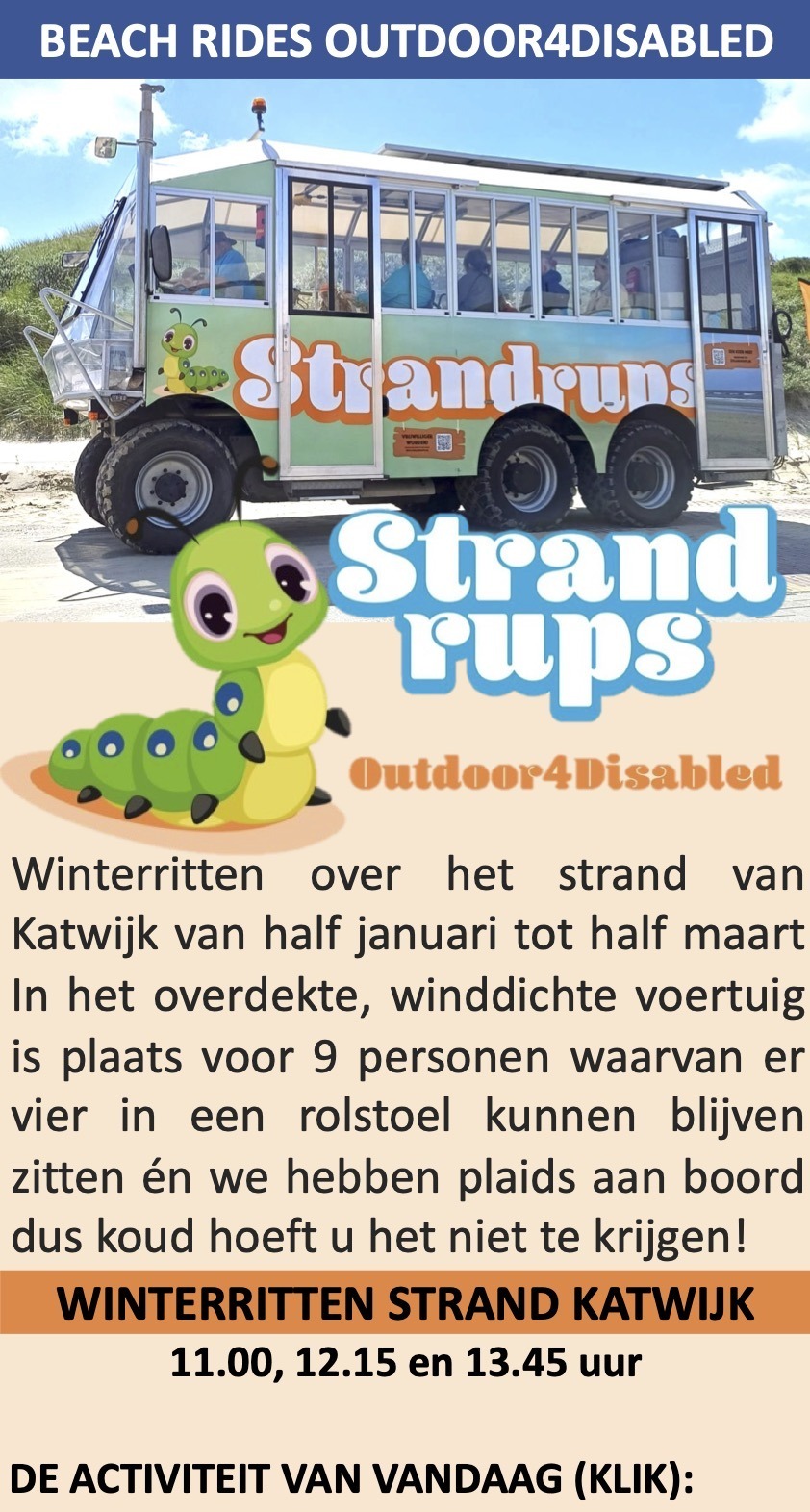 StrandRups Noordwijk in Katwijk