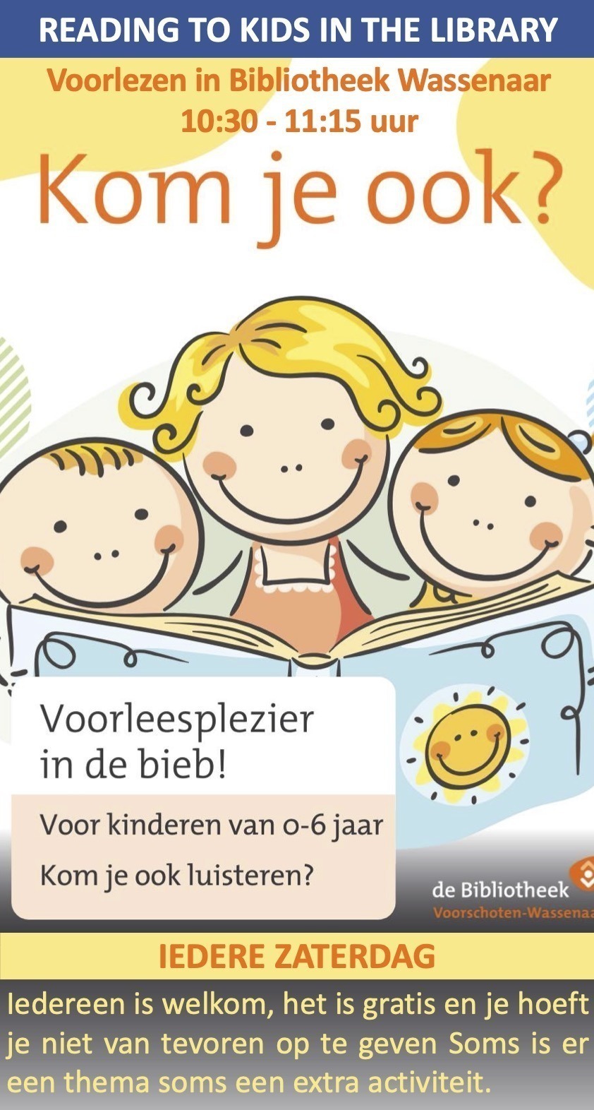 Voorlezen Bibliotheek Wassenaar