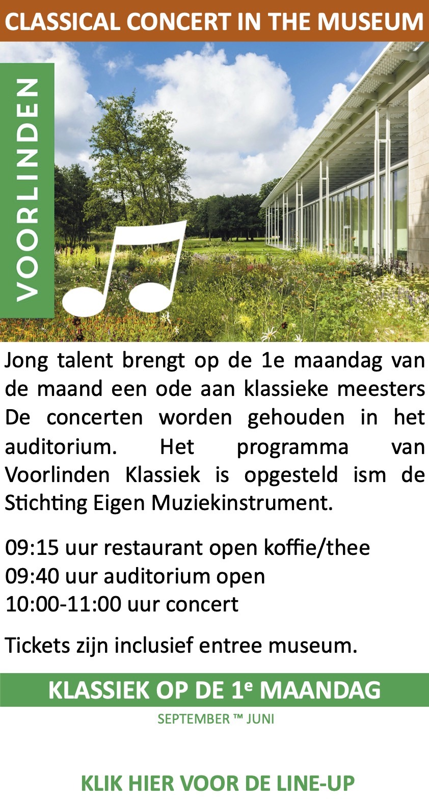 Voorlinden Klassiek 1e maandag van de maand