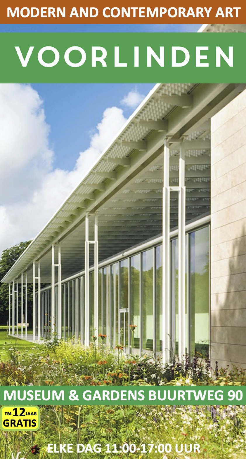 Voorlinden Museum Tuinen Buurtweg 9 Wassenaar december