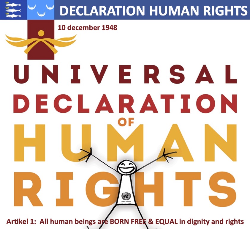 Human Rights UN 10 december UN All Human beings are Born Free & Equal