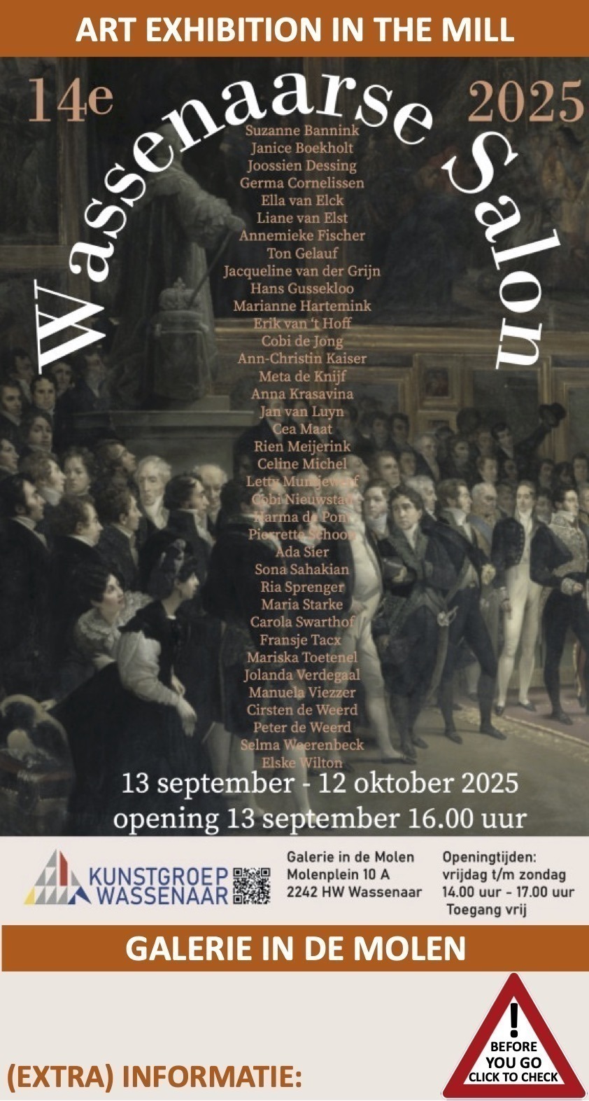 Wassenaarse Salon Kunstgroep Wassenaar Galerie in de Molen Expositie