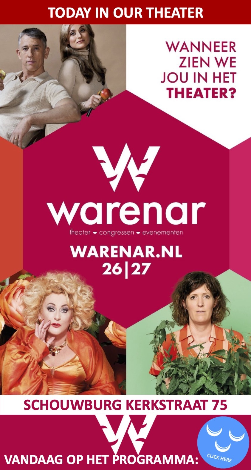 Warenar Schouwburg Theater Wassenaar Kerkstraat 75